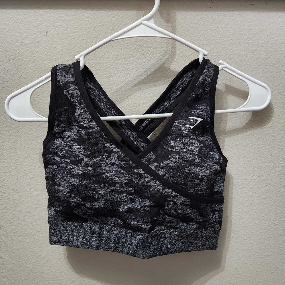 Gymshark Camo Sports Bra